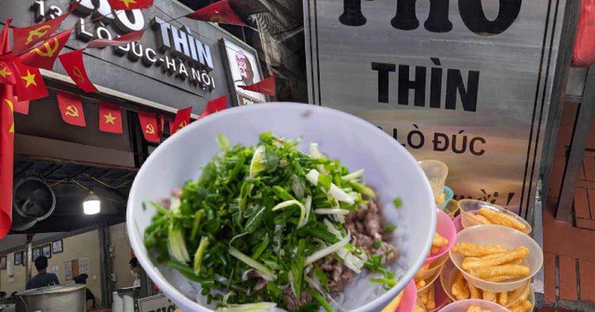 Phở Thìn Lò Đúc 5 năm tăng giá 5 lần, ăn một bá...