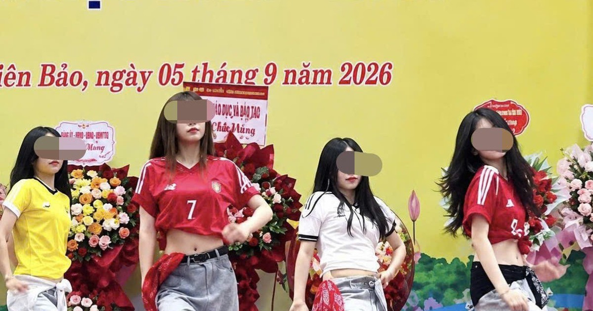 Tiết mục nhảy khai giảng gây tranh cãi, Hiệu trưởng THPT Tiên Du số 1 lên tiếng