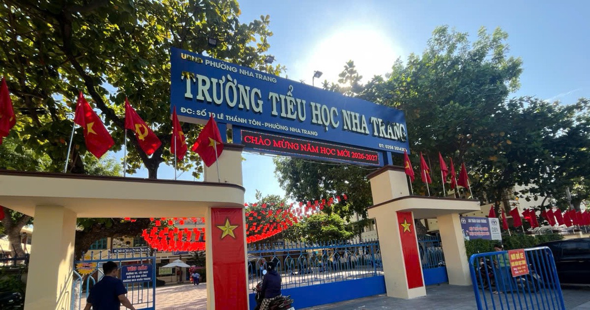 "Siêu trường" tiểu học ở Nha Trang với 287 lớp, hơn 10.500 học sinh