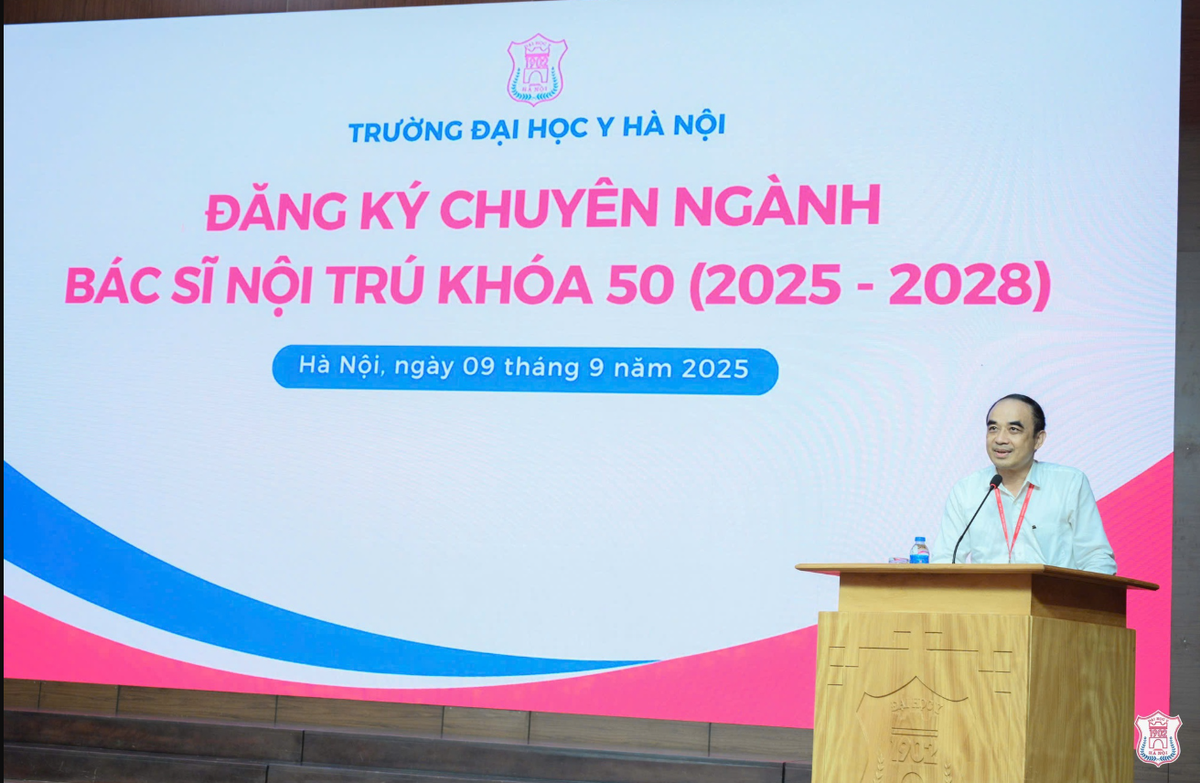 Hiệu trưởng Trường ĐH Y Hà Nội nhắn nhủ các thí sinh trước ngày Match Day 2026: Các tân BSNT hãy chuẩn bị nghị lực và bản lĩnh