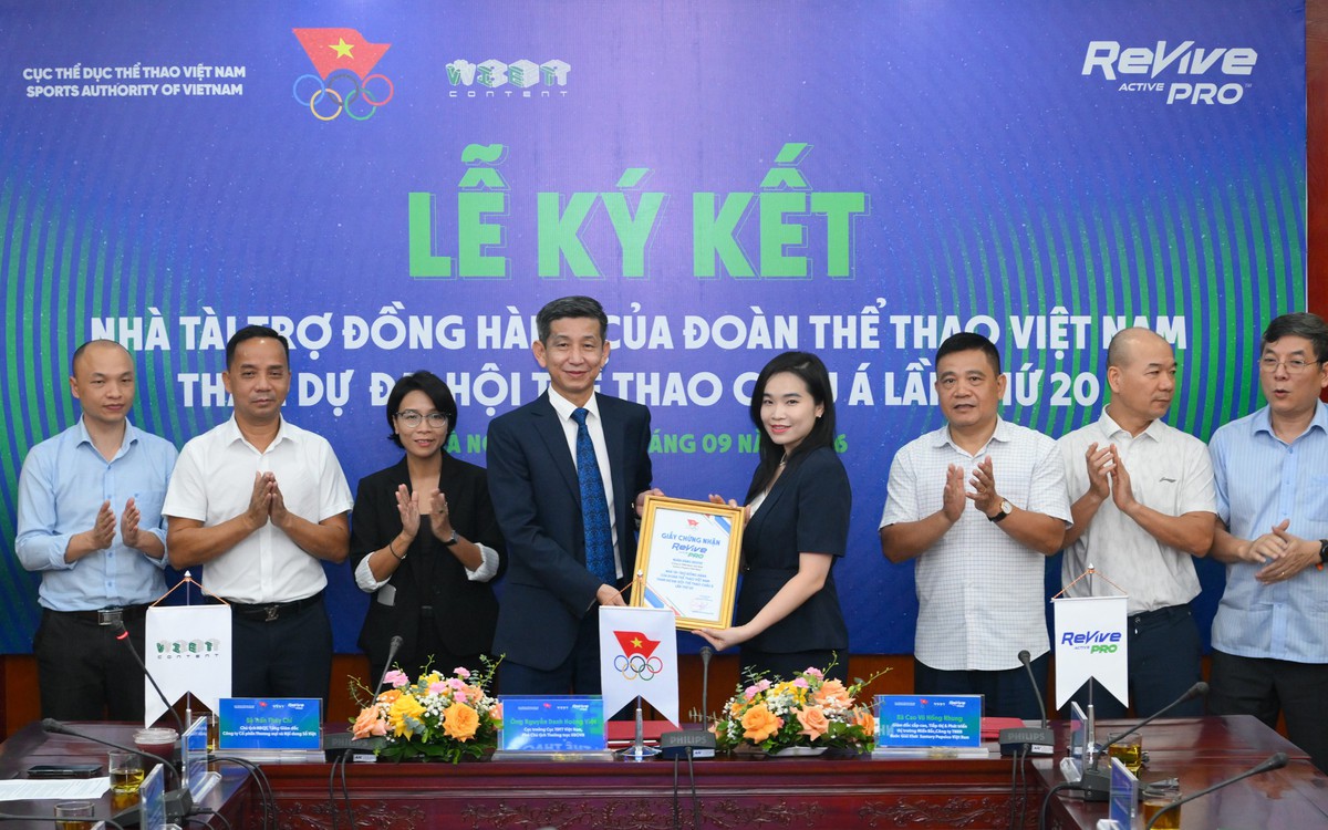 Chung một ý chí, cùng một niềm tự hào, Revive Thể Thao tiếp sức tuyển thủ Việt Nam tại ASIAD 20