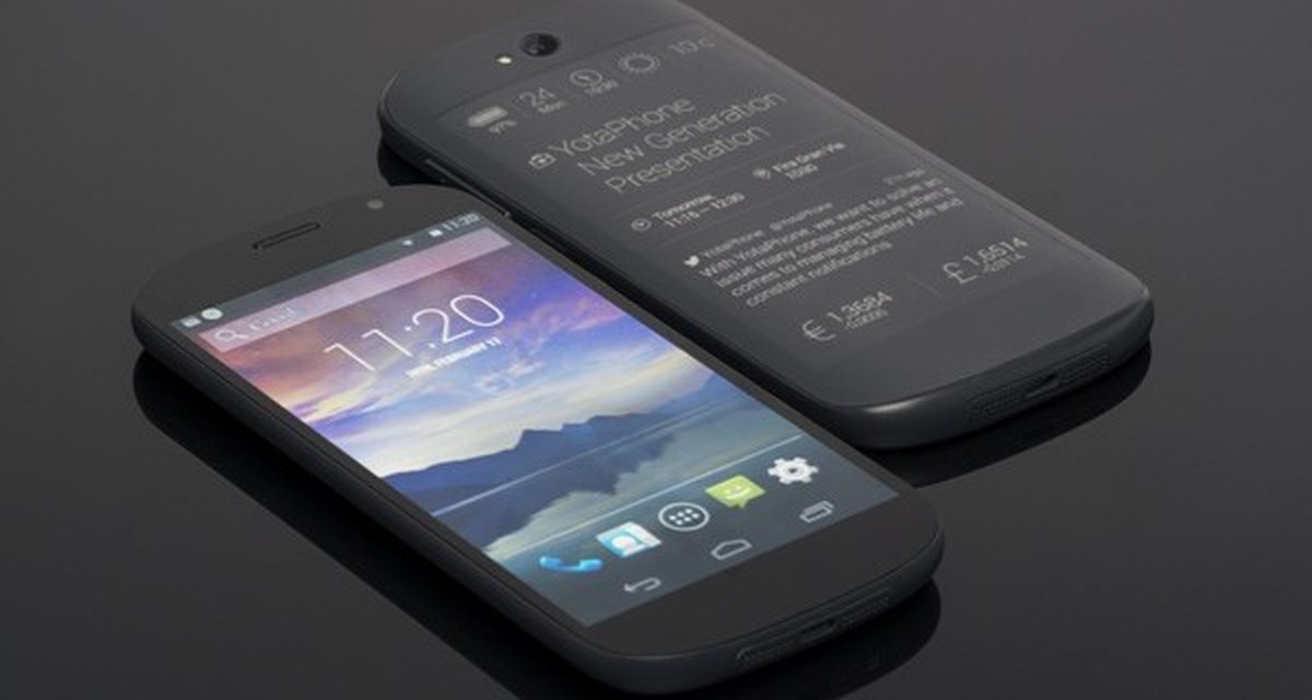 Smartphone 2 màn hình YotaPhone 2 chính thức ra mắt