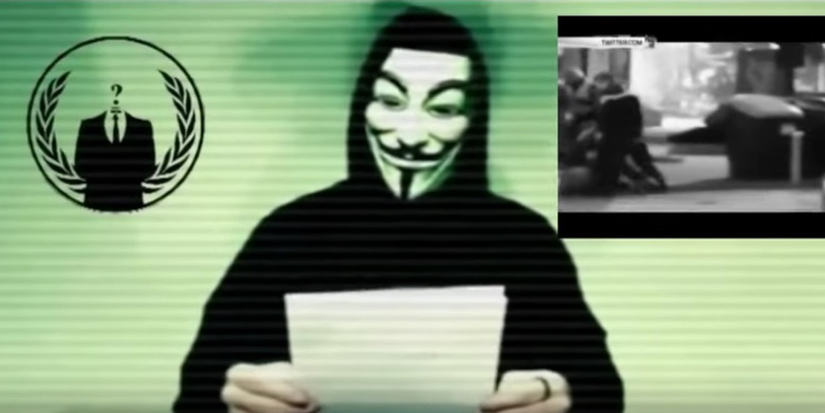 Nhóm hacker Anonymous tiết lộ thông tin cá nhân của những phần tử cực ...