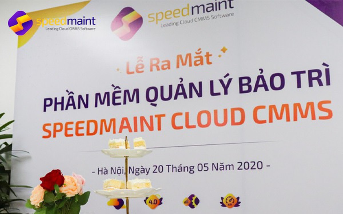Ra mắt phần mềm quản lý bảo trì (CMMS) SpeedMaint, tiên phong dựa trên ...
