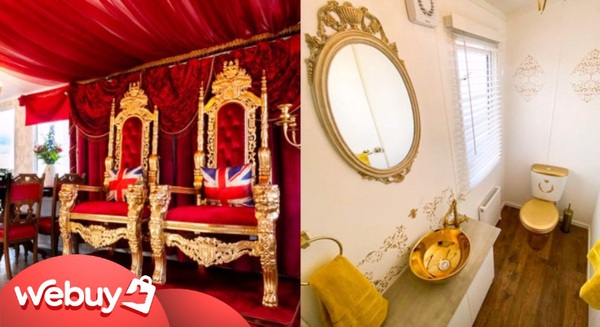 Bỏ 4,8 triệu/đêm trải nghiệm cuộc sống vương giả trong cung điện Buckingham phiên bản... "lều trại"