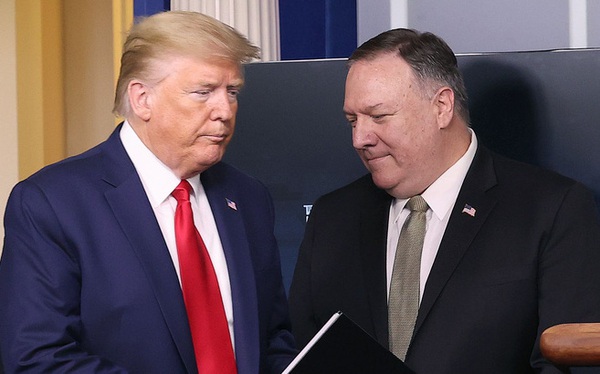Ông Donald Trump và Mike Pompeo. Ảnh: Getty Ông Donald Trump và Mike Pompeo. Ảnh: Getty