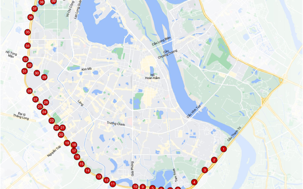 Chi tiết các vị trí Hà Nội dự kiến lập 87 trạm thu phí xe ô tô vào nội đô