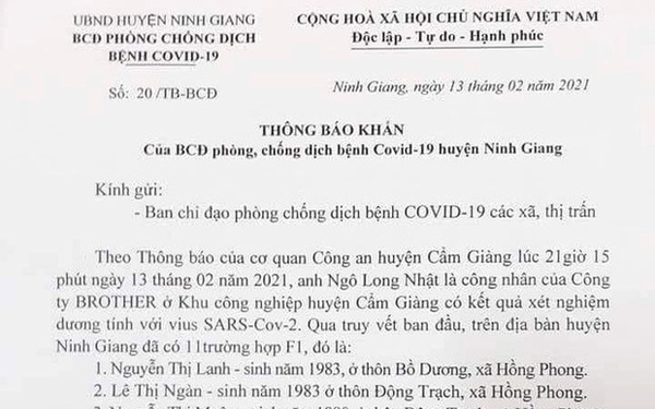 KHẨN: Những ai tiếp xúc với 11 công dân và lái xe ô tô ...