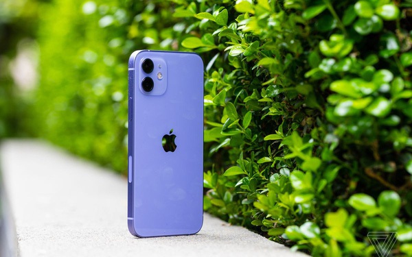 Cận cảnh iPhone 12 màu tím mộng mơ