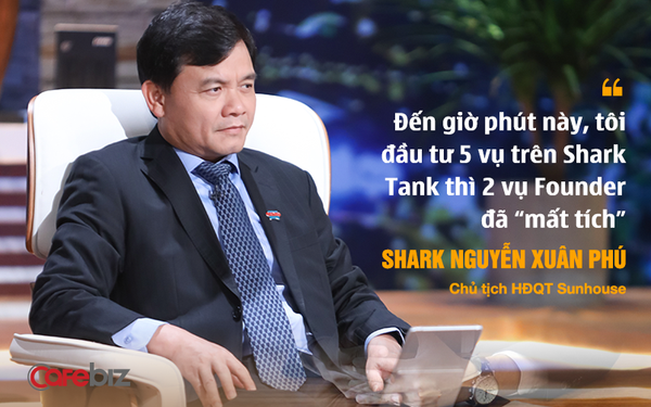 ‘Bài học xương máu’ khiến Shark Phú kiên định theo phong cách “Bank Tank”: Đầu tư vào 5 deal trên Shark Tank thì 2 startup nhận vốn thất bại và mất hút, không một lời thông báo