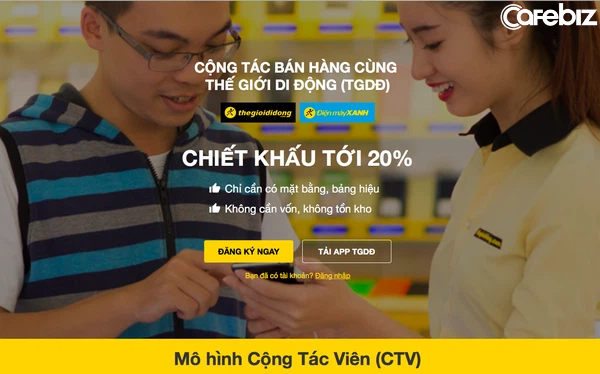 CEO Thế Giới Di Động: Mục tiêu của mô hình cộng tác viên là đánh chiếm nốt 20% thị phần của 30.000 cửa hàng điện thoại nhỏ lẻ ở Việt Nam