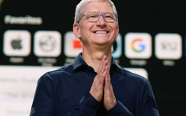 CEO Tim Cook vừa 'bỏ túi' 750 triệu USD nhờ bán cổ phiếu thưởng của Apple