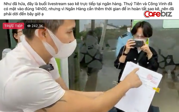 Livestream công bố sao kê, vợ chồng Thuỷ Tiên - Công Vinh lập kỷ lục gần 500k người xem: Gấp đôi kỷ lục livestream của bà Phương Hằng, bằng 12 lần sức chứa sân Mỹ Đình!