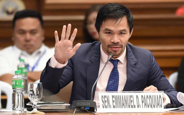 Huyền thoại quyền anh Pacquiao sẽ tranh cử Tổng thống Philippines. Ảnh: Guardian