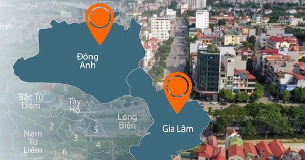 Gia Lâm, Đông Anh tiến sát tiêu chí lên quận năm 2023