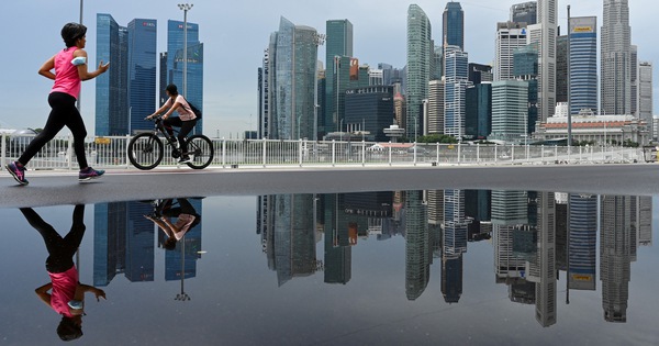 Singapore hy vọng một nửa năng lượng tiêu thụ sẽ lấy từ hydrogen vào năm 2050 - Ảnh: AFP