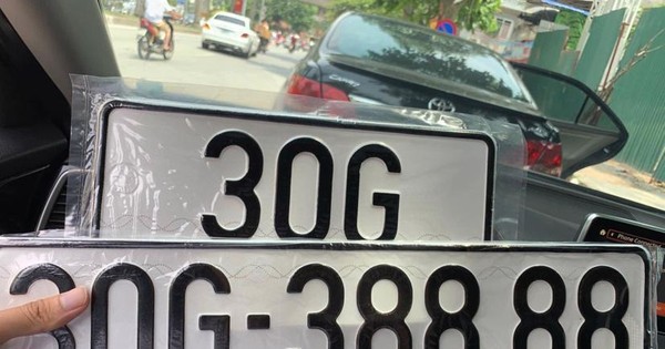 Một biển số ô tô đẹp người dân bấm được (ảnh: Facebook). Một biển số ô tô đẹp người dân bấm được (ảnh: Facebook).