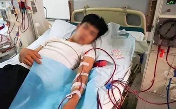 The 22-year-old boy suddenly had muscle pain and black blood in his urine after cycling for 40 minutes due to an exercise routine many young people do.