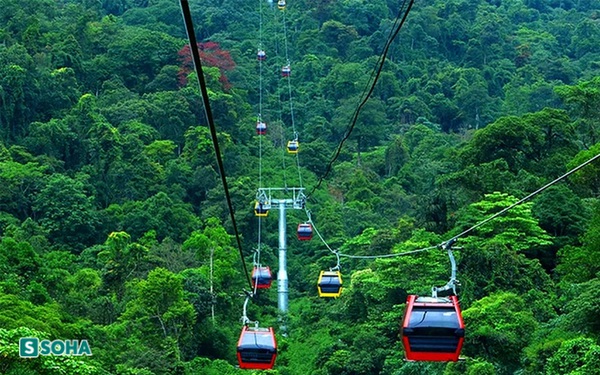 How big is the cable car route connecting Hanoi – Hoa Binh with more than 1,700 billion expected in 2024?