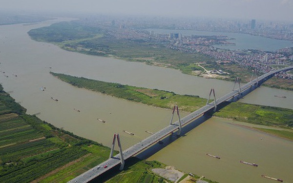 Hanoi plans to develop 23 hectares of land in the middle of the Red River into a cultural and tourist park