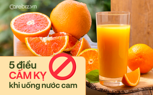 Nước cam kỵ gì: Những thực phẩm không nên kết hợp với nước cam