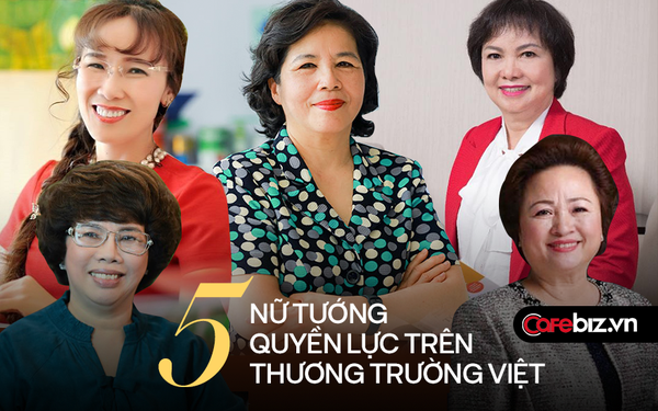 Top 5 most powerful female generals in Vietnam