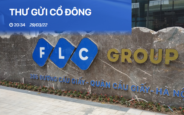 FLC gửi tâm thư xin lỗi cổ đông, đối tác, khách hàng