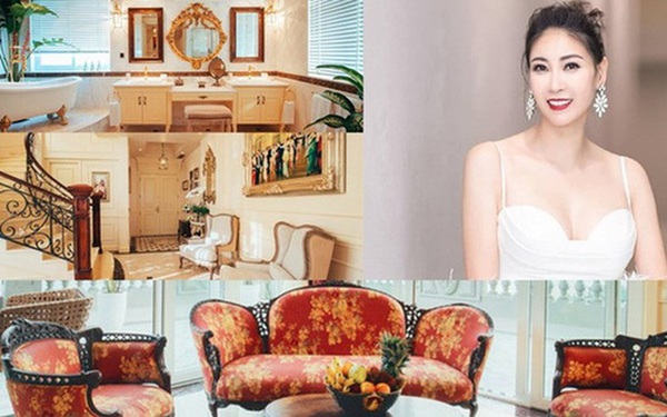 The full life of Miss Ha Kieu Anh is reflected in the royal-style Penhouse