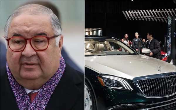 Russian billionaire Alisher Usmanov was confiscated by Italy, a bulletproof Maybach weighing 5 tons