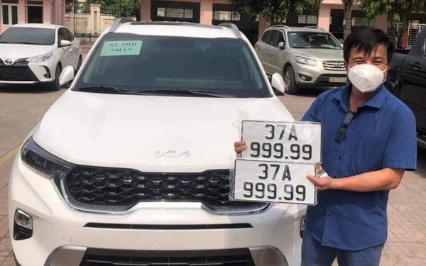 Profit of nearly 1 billion dong after picking up the license plate ‘five 9’