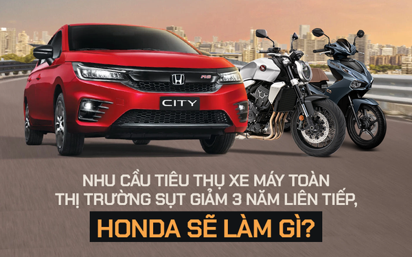Đại gia Honda sẽ làm gì khi thị trường Việt Nam ngày càng tỏ ra thờ ơ với xe  máy xăng
