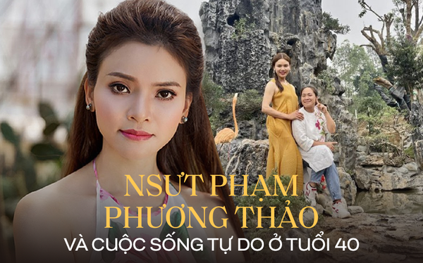 Tuổi 40 độc thân, nữ NSƯT xứ Nghệ sống trong nhà vườn rộng 8.000 m2 ở ngoại ô Hà Nội, sáng sớm dậy ra vườn cắt hoa, thưởng trà