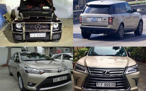 Ministry of Public Security proposes auction of license plates, starting price is 40 million VND
