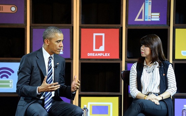 The girl who talked with the US President 6 years ago became a famous CEO in the Vietnamese startup investment world