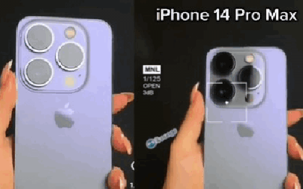 Video hình ảnh thực tế của iPhone 14 Pro Max bị chê tơi tả, cụm camera nhìn quá "đáng sợ"?