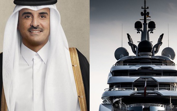Superyacht is dubbed the lavish ‘floating mansion’ of the King of Qatar