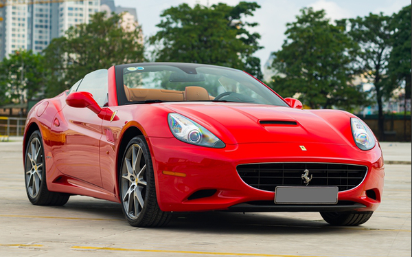 One of four rare Ferrari Californias in Vietnam for sale for more than 10 billion VND