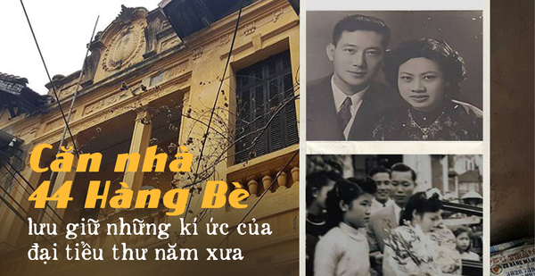 Inside the 800 m2 villa at 44 Hang Be Street and the wedding memory of the daughter of the richest man in Hanoi’s Old Quarter for a while