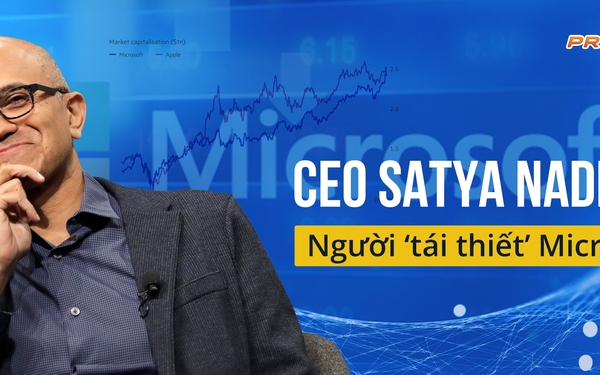 CEO Satya Nadella, who ‘reconstructed’ Microsoft