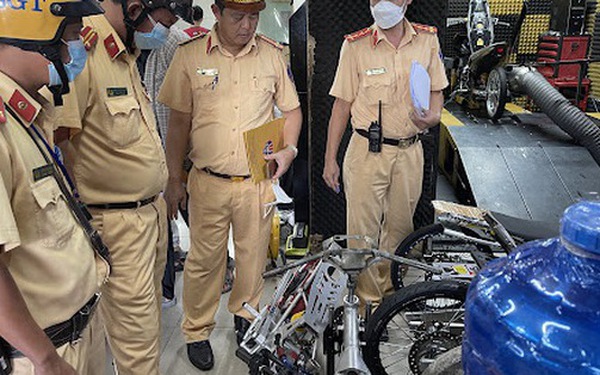 Police raided a series of car furnaces in Ho Chi Minh City