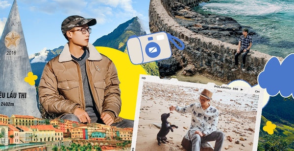 The 9x guy Ha Thanh owns more than 100 trips around Vietnam, draws his own unique FOOT MAP, even “Google sister” must be in awe.