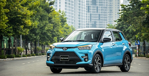 Toyota Raize is recalled in Vietnam because of an error that can cause the car to collapse