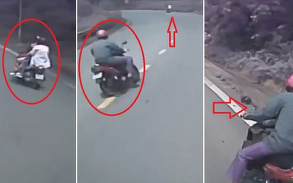“Hero” recounts the moment of chasing to save a motorbike that lost its brakes and went down Tam Dao pass