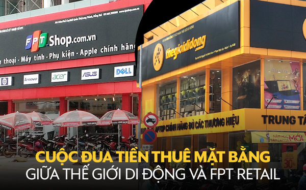 Ông Nguyễn Đức Tài tự tin "đè bẹp" đối thủ với tỷ lệ chi phí thuê mặt bằng trên doanh thu ở TGDĐ chỉ chiếm 2%, vậy ở FPT Retail con số đó là bao nhiêu?