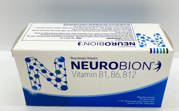 Nationwide recall of Neurobion sugar coated tablets for the treatment of neurological disorders