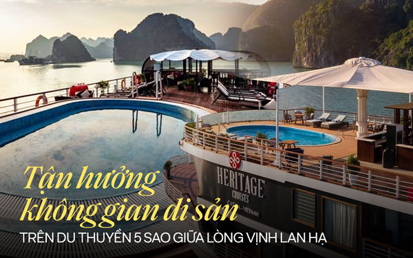 Du thuyền 5 sao của Việt Nam vừa nhận giải thưởng của TripAdvisor, hạ thuỷ từ cảm hứng "vua tàu thuỷ" Bạch Thái Bưởi, giá phòng từ 6-8,5 triệu đồng/đêm
