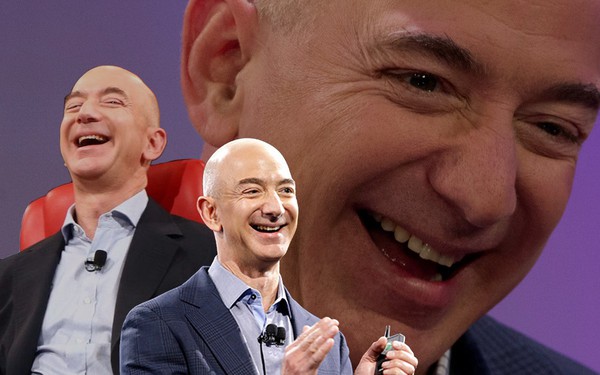 The kind of confidence that helps Jeff Bezos raise  million for Amazon with just a smile