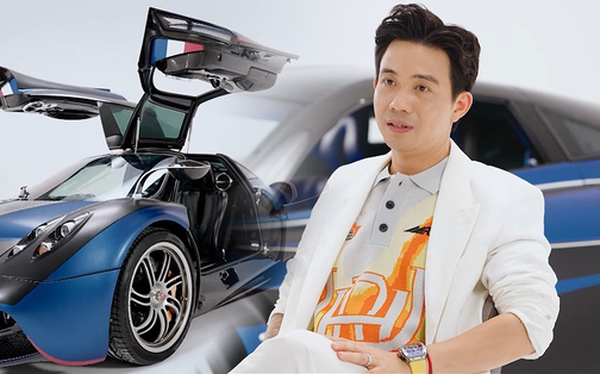 Xuất hiện cùng Pagani Huayra 80 tỷ VNĐ, doanh nhân Minh Nhựa tiết lộ chưa  bao giờ coi mình là độc tôn trong giới chơi xe