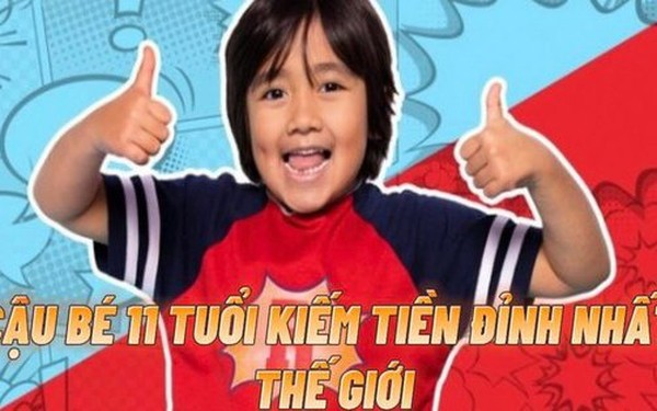 Cậu bé con lai Việt kiếm tiền đỉnh nhất thế giới: Kiếm gần 700 tỷ đồng/ năm nhờ nghề "đập hộp", trở thành triệu phú Youtuber khi chỉ mới 5 tuổi