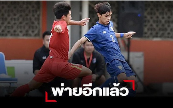 Báo Thái đã "than khóc" khi các đội tuyển trẻ Thái Lan liên tiếp thất bại trước Việt Nam - Ảnh: smmsport